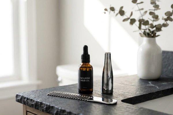 Hair Serum for Men: Short Hair, Oily Roots